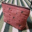 ハンドメイド☆新品！ミニミニポーチ(ピンク)