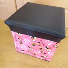 ミニー💛座れる収納BOX💛スツール❷の画像