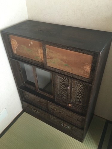 昭和時代の茶箪笥