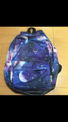 宇宙柄 リュック
