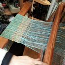 手織りマフラー　一日体験教室の画像