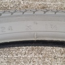 新品 タイヤ、チューブセット 取付可の画像