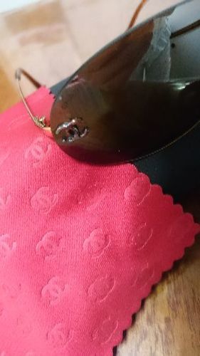 【新品】シャネル CHANEL ツーポイントサングラス 眼鏡 ゴールド ブラウン