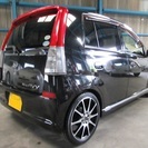 ダイハツ ミラアヴィ Ｌ　新品社外１６インチアルミ・タイヤ・ローダウン!!の画像