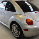 フォルクスワーゲン ニュービートル ターボ　シルバー 車検29年6月 革シート 修復歴無の画像