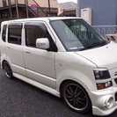 ワゴンR RRホワイト『ローダウン、その他多数改10.2万キロ機関良好』まだまだ現役です。の画像
