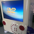 「ＤＶＤテレ蔵庫」液晶テレビ、ＤＶＤプレーヤー、冷蔵庫が一体の画像