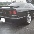 ER３４　４ドア　前期　社外19インチ/ﾛ-ﾀﾞｳﾝ/車高調/ｻﾝﾙ-ﾌの画像