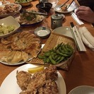 17日、餃子、唐揚げ食べ放題で18時から飲みます