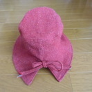 値下げ⇩ 女児ツイード帽子＊新品❷