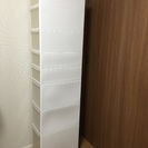 ベルメゾン スリムストッカー 25.5×175 クリア すき間の画像