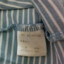 美品　Mサイズ　カットソーのアンサンブル　水色の画像