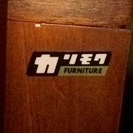 しっかりした作りの食器棚 (カリモク製)を引取り限定で出品します (引き渡し完了に付き受付を終了しました)．の画像