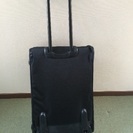 無印 折りたたみスーツケース （黒）の画像