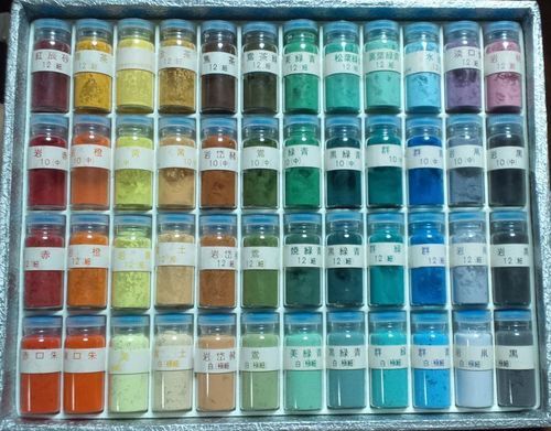 【引渡し終了】日本画の岩絵の具です。
