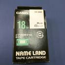 送料無理！早いもんがち♪CACIO テプラ　テープ　18mm