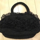 【美品】礼装用レースサブバッグ