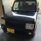 スズキ アルトラパン バージョンV 黒 車検H30年まで