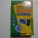 ＥＬＥＣＯＭダングレス16Bit 10/100MbpsイーサネットPCカードＬＤ－ＣＤＬ／ＴＸの画像