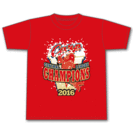 2016広島東洋カープ優勝記念ビールかけTシャツ＋レプリカユニ（M）