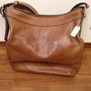 コーチCOACH 茶系のショルダーバッグの画像
