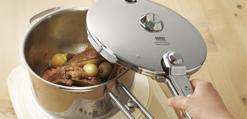 代金引換可】ドイツ製 WMF社 オールステンレス圧力鍋 5リットル