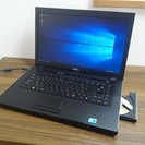 (お取引中)高性能i3搭載 Windows10ノート Win10/i3/ﾒﾓﾘ3GB/HDD320GB/DVD-RW/ Libre Office [Dell Vostro 3500]