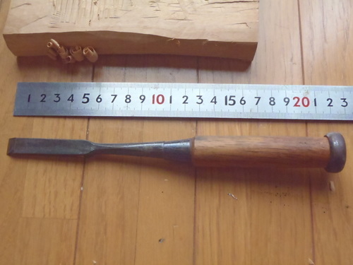 大工道具　のみ　約１１ｍｍ　　約９８ｇ　助麿
