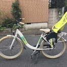 Giant 子乗せ自転車 Yeppのシート付き 人と違うオシャレなママチャリが欲しい方に！の画像