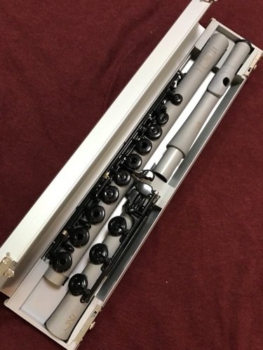 新品同様！ゴウguo ニューボイスフルート グレー リングキー H管