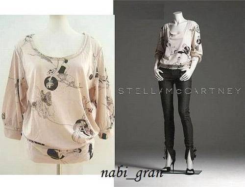 【超レア】新品未タグ ×ステラマッカートニー*個性チュニックカットソー