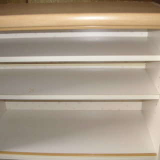 収納  2段食器棚   中古品の画像