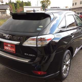平成23年式レクサスRX450hバージョンSハイブリッド クロカン めちくちゃカッコいいー🤗ですよ。感動品です。の画像