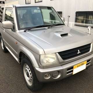 H15パジェロミニ切替4WDターボ5速MT車！車検たっぷりH30...