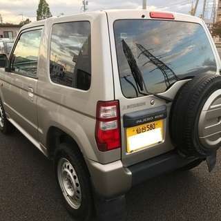H15パジェロミニ切替4WDターボ5速MT車！車検たっぷりH30.5迄！コミコミ10万円！仙台の画像