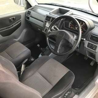 H15パジェロミニ切替4WDターボ5速MT車！車検たっぷりH30.5迄！コミコミ10万円！仙台の画像