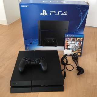 PS4 CUH-1200AB01 500GB 黒　gta5