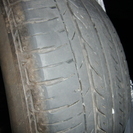 日産ＬＥＡＦ純正タイヤ3本の画像