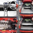 ☆平成１１年式　トヨタスプリンターカリブロッソ　４ＷＤ　サンルーフ付き　４ナンバー構造変更済み　車検平成２９年１０月までの画像
