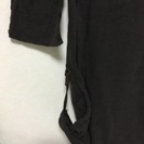 美品 ベルスリーブニットワンピ 茶 goa ゴアの画像