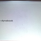 ノートパソコンdynabook  ssRX2/W7G
