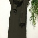 美品 巻物付きワンピ カーキ goa ゴアの画像