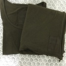 美品 巻物付きワンピ カーキ goa ゴアの画像