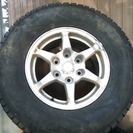 パジェロ ロング (V75W) スタッドレスタイヤ 265/70R16の画像