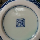 未使用：花瓶：有田焼 福泉窯 タコ唐草 箱付きの画像
