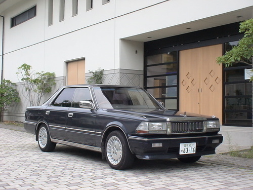 日産セドリックブロアム2000ターボ VG20Y-30車検付30.6.22 (taro) 松山 