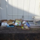市川市南行徳　ガレージセールよろしく引越し前の不用品処分