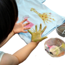 子供の「今」を残そう♪手形Tシャツ　杉並区子育て応援券使用可能