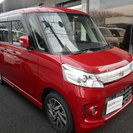 スズキ　スペーシアカスタム　660　ＴＳ(赤)　ハッチバック　軽自動車の画像
