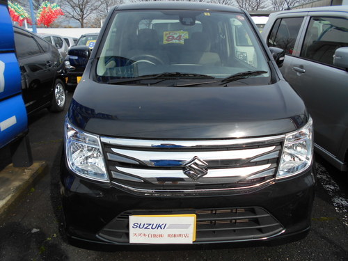 スズキワゴンR660FZ(黒)ハッチバック軽自動車 (スズキ自販昭和町) 津山